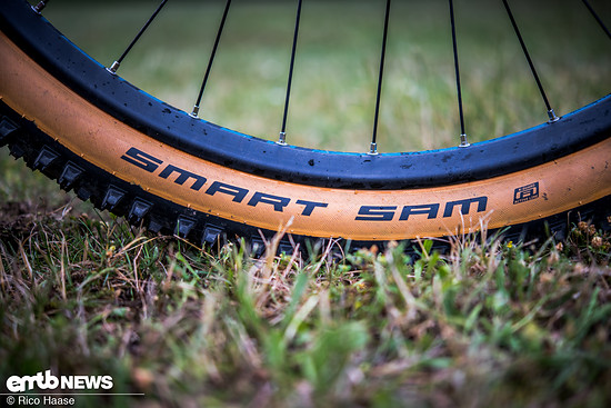 Der Schwalbe Smart Sam ist ein klassischer Allround-Reifen