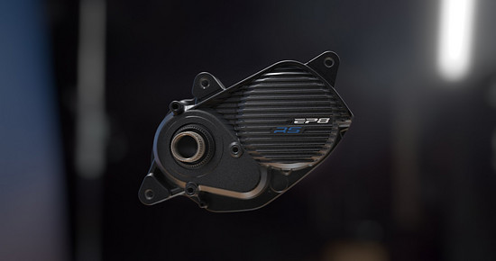 Shimano EP8 RS – mittels spezieller Firmware wird hier ein normaler EP8-Motor gedrosselt
