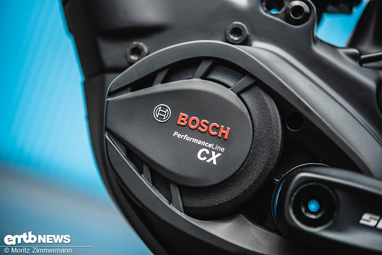 Mit 85 Nm der Bosch Performance CX die richtige Wahl in diesem E-Downhill-Bike