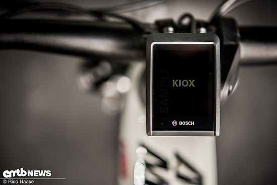 Das neue Bosch Kiox 300 ist etwas größer als das Vorgängermodell und lässt sich sehr gut ablesen