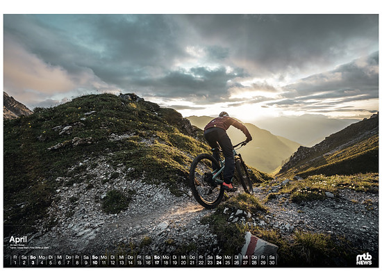 Mountainbike Kalender 2022 von MTB-News