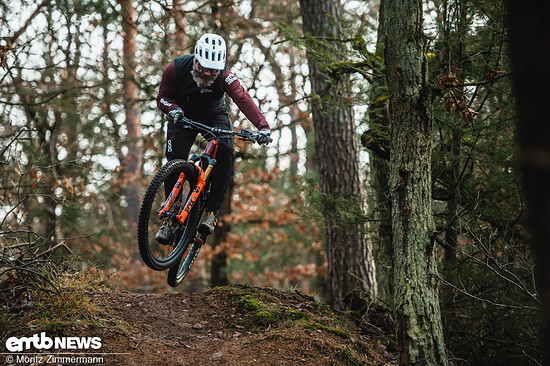 Ghost E-Riot Trail Pro 2022 im Test action-1375