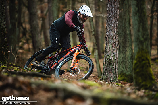 Ghost E-Riot Trail Pro 2022 im Test action-1454