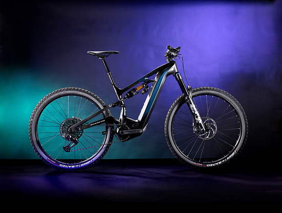 Das E-Vertic FX Pro will lieber zur Eisdiele als in den Bikepark. Im Bild das Topmodell GX AXS