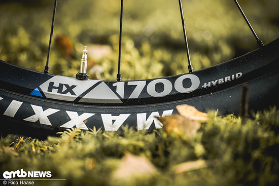 Für Langlebigkeit und Haltbarkeit sprechen die HX 1700-Laufräder von DT Swiss.