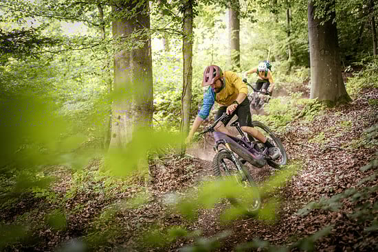 Waldboden Deluxe, denn die UrTrails haben ihren ursprünglichen Charakter echter Naturtails trotz Baumaßnahmen beibehalten.