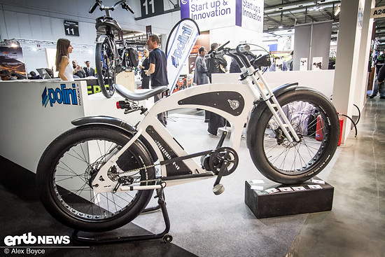 Ein Konzept-E-Bike von Polini mit Nabenschaltung