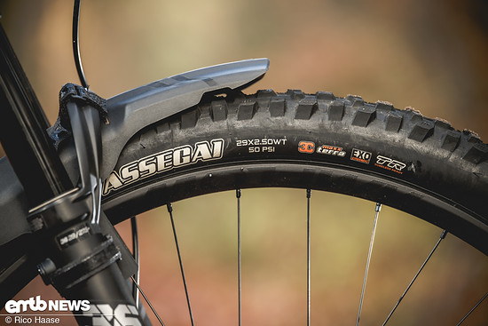 MaxxTerra trifft auf EXO an einem im DH-World-Cup entwickelten Reifenprofil.