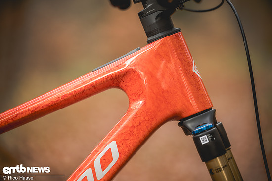 Der Rahmen des Megamo Reason ist sehr geradlinig gestaltet