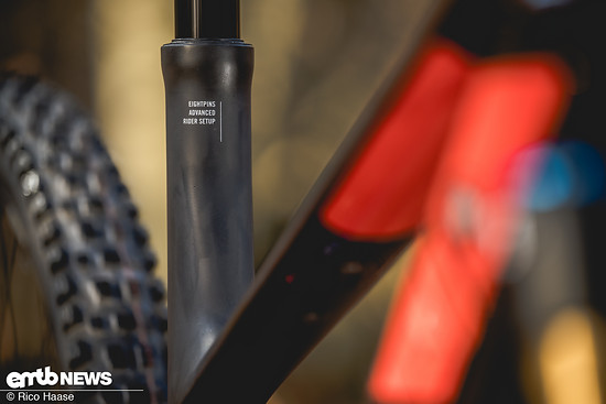 Rotwild legt sich hier zu 100 % auf eine Sattelstütze von 8Pins fest.