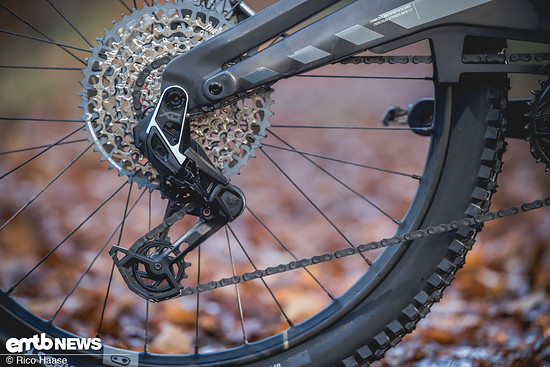 ... SRAM X0 Eagle Transmission gewechselt.