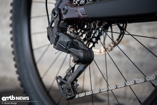 Die mechanische SRAM 70 Transmission-Schaltung erledigt die Gangwechsel.