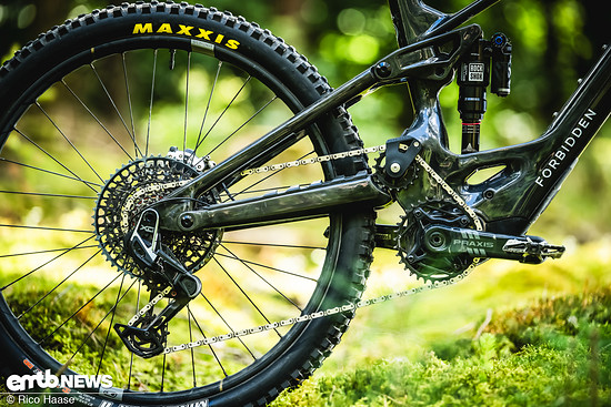 Das Forbidden Druid Lite kommt mit einem High-Pivot-Hinterbau, was für die Marke typisch ist.