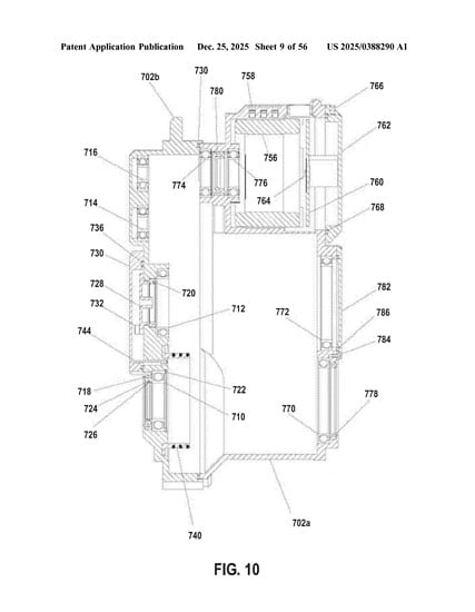 Gehäuse und Lagerung zeigen die Abdichtung des Systems nach außen. Die Vielzahl an Lagern bringt definitiv etwas Gewicht mit sich.