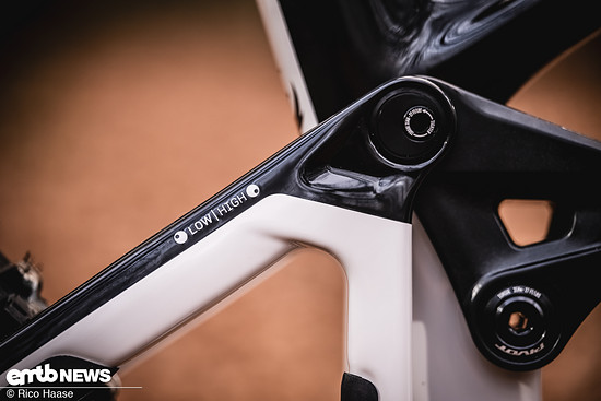 Den Flip-Chip für ein High/Low-Setting kennt man bereits von Pivot.