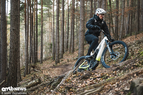 Bergauf ist das Haibike Hybe nicht zu bremsen und überzeugt mit ausgezeichneten Kletterfähigkeiten.