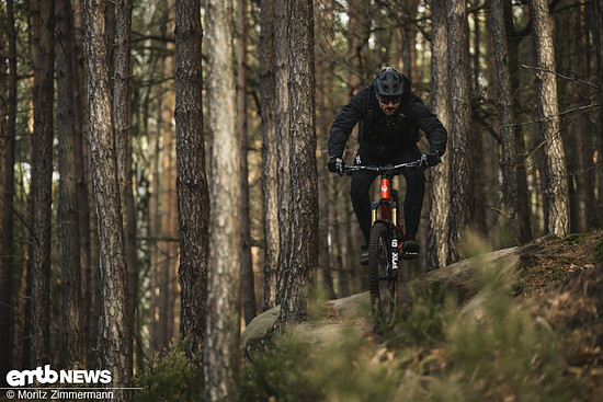 Mit 125 kg Systemgewicht war die Zugstufe ausgereizt.