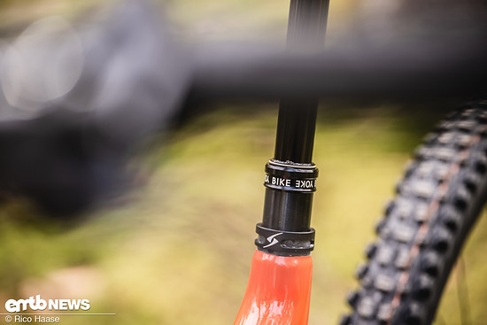 Bei der Sattelstütze vertraut man auf BikeYoke.