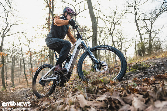Das Spectral klettert gutmütig und stoisch, dank viel Traktion und natürlichem Motorgefühl, das gut auf die Eingangsleistung und Kadenz reagiert.