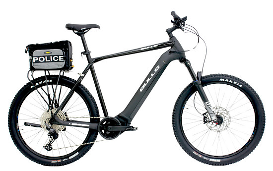 Bereit für den Einsatz auf Streife: In den USA bietet Bulls das offizielle Polizeifahrrad des LAPD für ganz normale Radfahrer an.