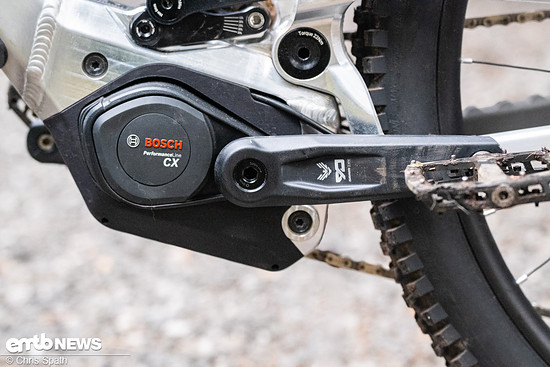 Satte 100 Nm Drehmoment und 750 W liefert der Bosch Performance Line CX Motor.