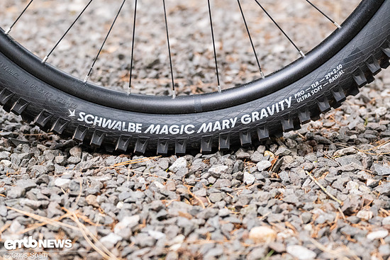 Im Konfigurator bekommt man zwar die Magic-Mary- / Albert-Kombination, jedoch nur mit Trail-Karkasse.