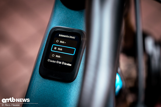 Je nachdem, wo man sein E-Bike schieben muss, helfen unterschiedliche Walk-Modi.