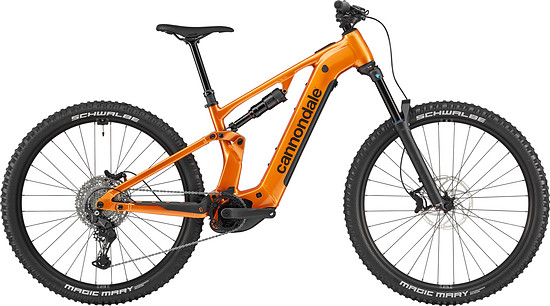 Cannondale Moterra 4+ | UVP: 4.799 €  | Motor: Bosch Performance Line CX | Akkukapazität: 800 Wh | Federweg v/h: 160/150 mm | Gewicht: k.A.