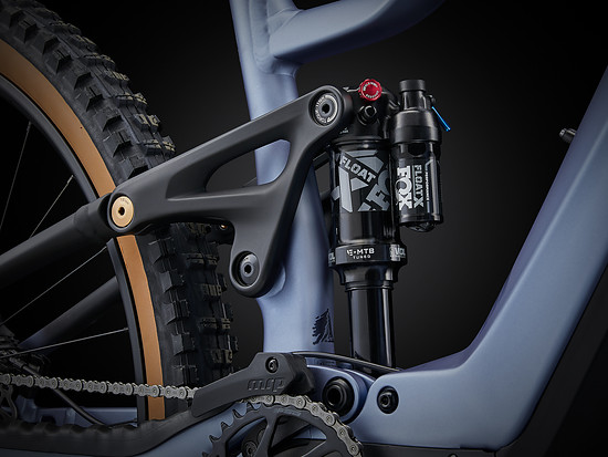 Liv Embolden E+ 0 140mm rear-wheel travel with FlexPoint Suspension Technology