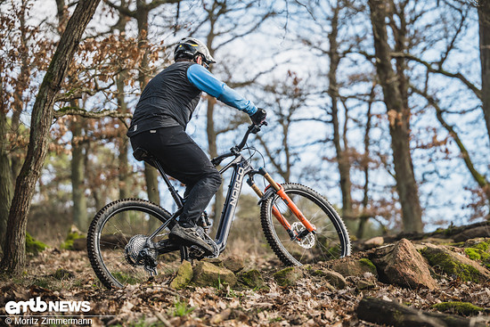 Wird das Gelände steil und technisch, erfordert der TQ HPR60 eine gewisse körperliche Fitness.