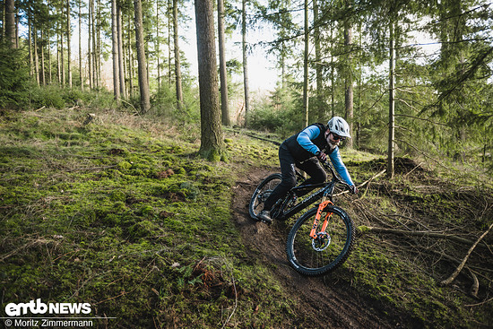 Auf dem Trail macht das Norco Sight VLT TQ einfach nur Spaß und weckt in mir große Lust, schneller und schneller zu fahren.