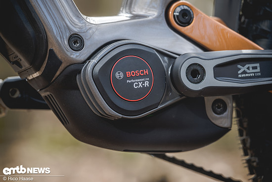 Im Topmodell Lithos 10k  verbaut Merida den Bosch CX-R
