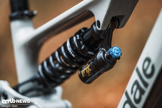 Ich musste eine 50 lbs härtere Feder als von Cannondale empfohlen wählen