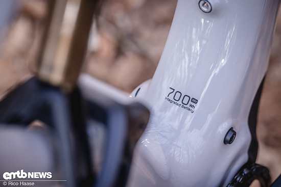 Im Amflow PX Carbon Pro steckt der 700er-Akku mit allerneuster Zelltechnologie und einer extrem schlanken Bauform.