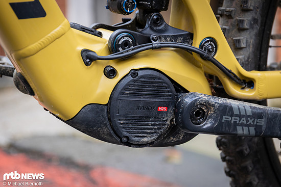 Beim Propain Ekano 3 setzt man auf den neuen Avinox M2/M2S mit brachialer Leistung
