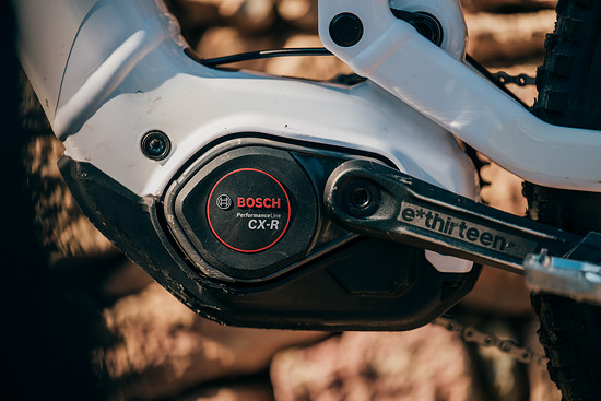 Race-Mode im Fokus: Der Bosch CX-R war im Camp gesetzt – denn ohne diesen Motor kommt man nicht an den Race-Mode.