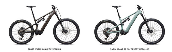 Das Specialized Turbo Levo 4 EVO Comp ist in diesen beiden Farben erhältlich.