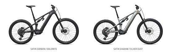 Das Specialized Turbo Levo 4 EVO Pro ist in diesen beiden Farben erhältlich.
