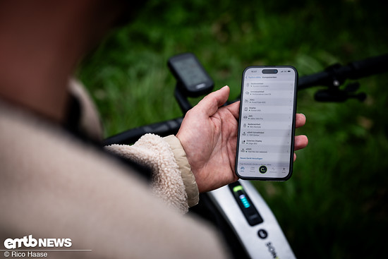 In der Bosch eBike Flow App lassen sich jetzt ...