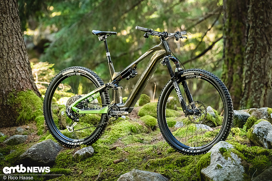 Haibike Lyke CF – hier wurde der Motor nach oben in das verbreiterte Sitzrohr gedreht.