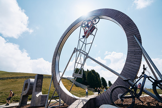 Ein Highlight am Berg: Der Bike-Looping!