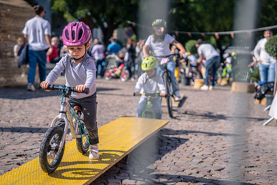 Beim bike festa Südtirol ist für alle etwas geboten.