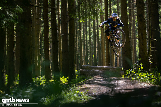 Hupps, da haben wir wohl keine Fotos vom Uphill dabei.